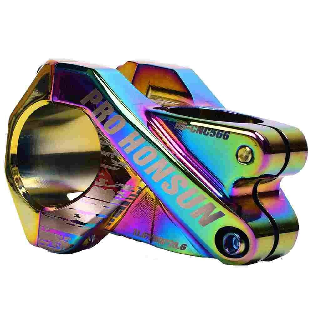 HONSUN山地自行车把立31.8X50mm彩色镂空XC短把立 AM FR DH CNC