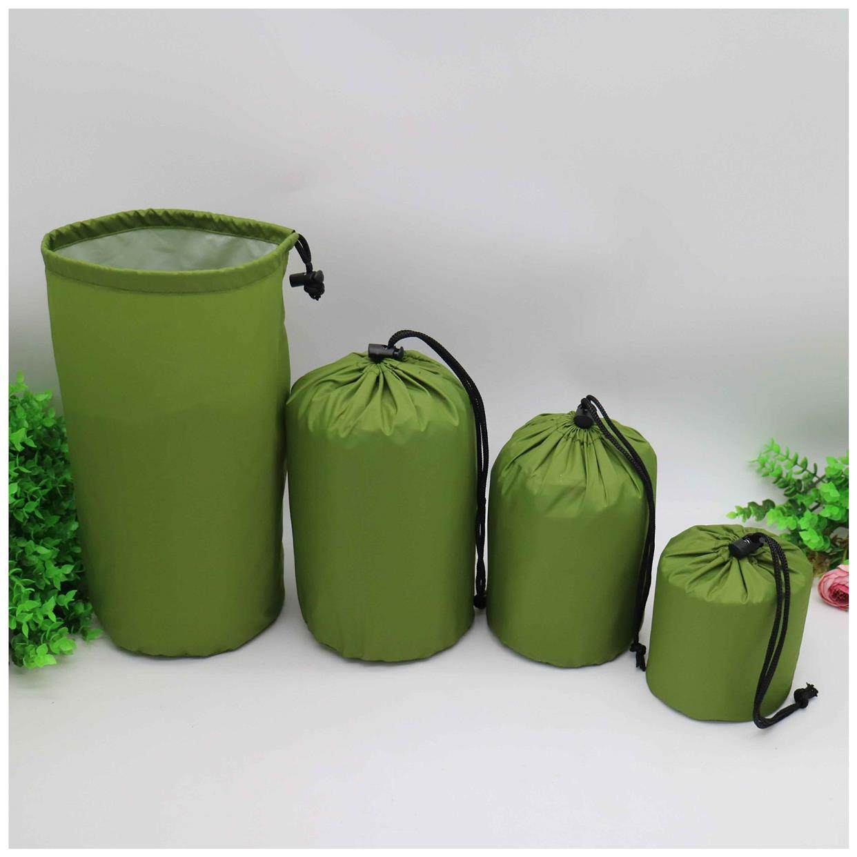 车衣收纳袋索绳袋抽绳袋圆筒束口袋床垫收纳袋旅行收口尼龙羽绒服