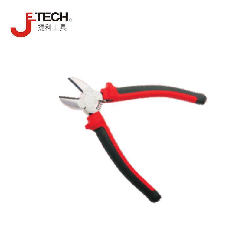 正品 JETECH 捷科工具 5双色柄斜嘴钳 DP-5 DP-6