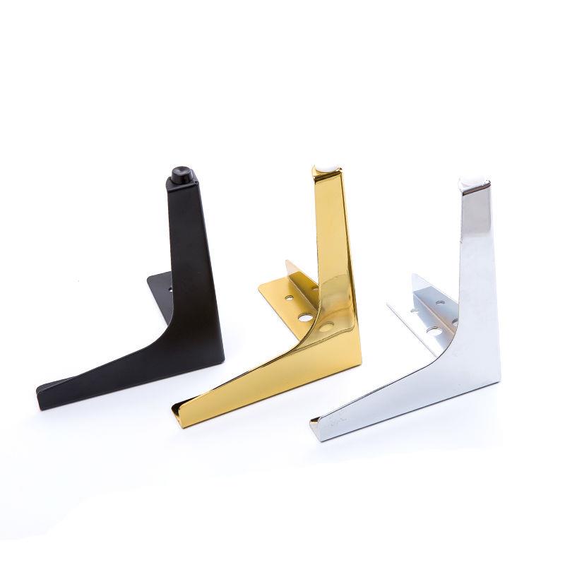 欧式新款沙发脚电视柜脚茶几腿沙发腿黑色脚桌腿柜腿茶几家具铁脚