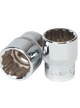 钢盾12.5mm 12角标准套筒S012008 012010 012011 012012 012013