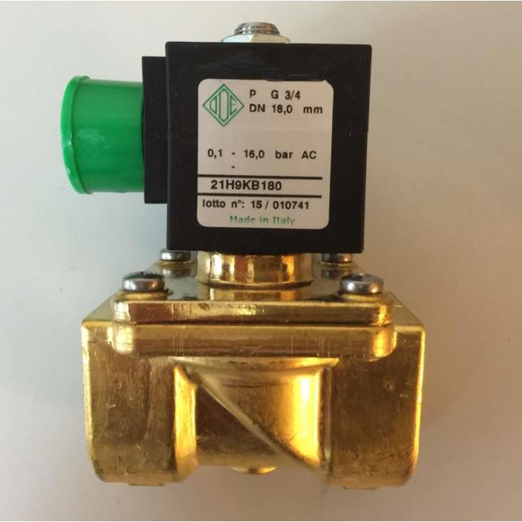 意大利ODE两通常闭电磁阀21H9KB180现货6分AC220V DC24V黄铜丝扣