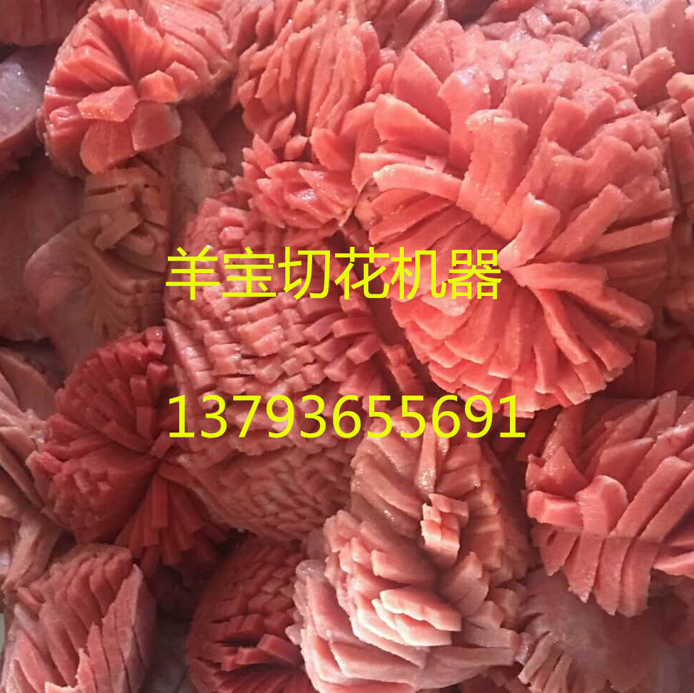 鱿鱼切花机 鱿鱼切麦穗花机器 鱿鱼切十字花机器