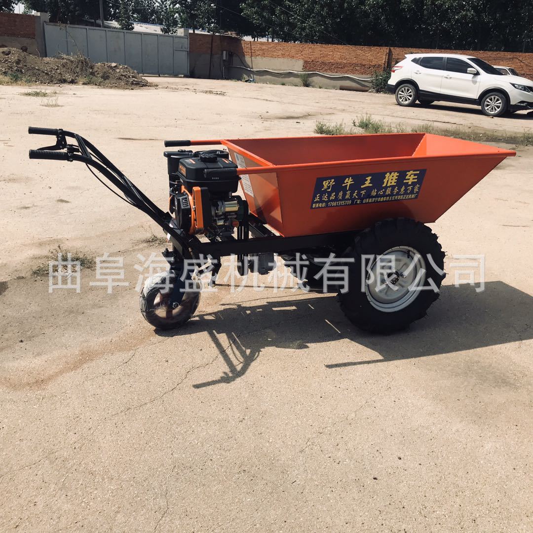 山区工地柴油三轮载货手推车