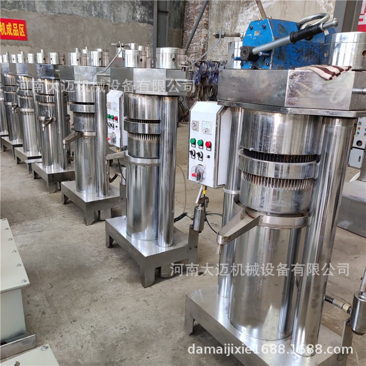 现货供应液压榨油机 家用油坊用花生芝麻榨油机 香油机 两相电