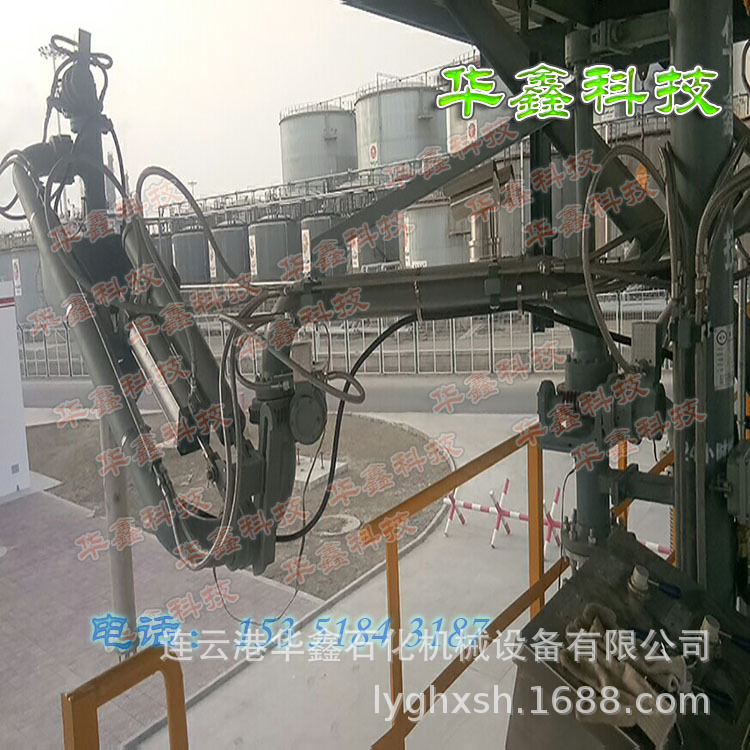 顶部带油气回收密封帽AL1402碳钢DN80卸车鹤管流体灌装机械臂