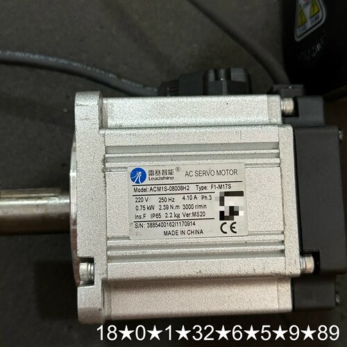 雷赛伺服电机ACM1S-08008H2，成色如图，，