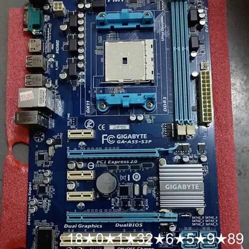 GA-A55-S3P DDR3内存 FM1接口 A55全