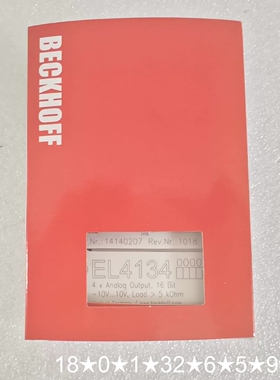 BECKHOFF EL4134 模块 议价