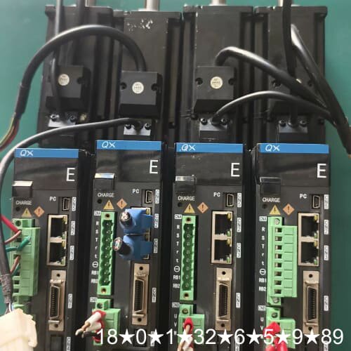 众为兴伺服驱动器QXEP04NE，配套400W电机QXSS-