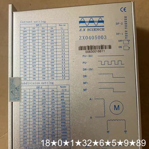 Z.X SCIENCE步进驱动器 ZX0405003