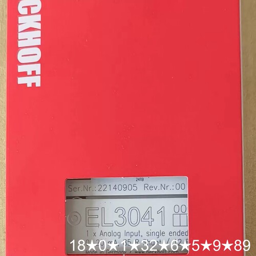 BECKHOFF EL3041 EL4031 有限
