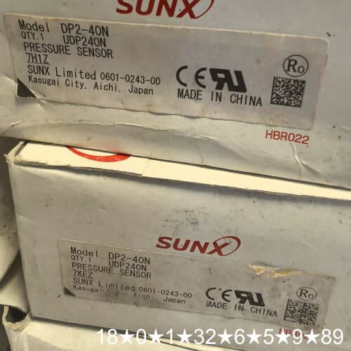 SUNX神视压力传感器 DP2-40N，型号UDP240N，