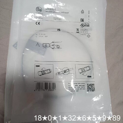 12 ifm电磁开关MK5331