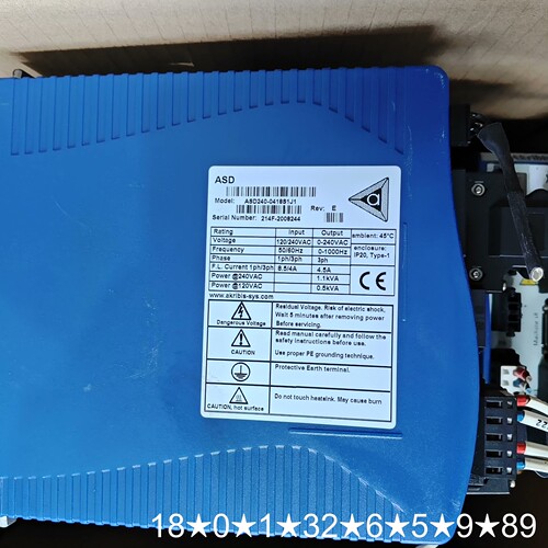 雅科贝斯ASD240-0418S1J1伺服驱动器，4台，