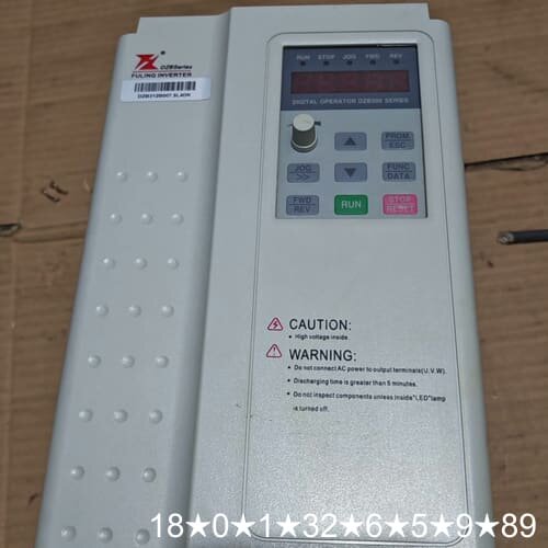富凌变频器DZB312B007.5L4DK，成色如图