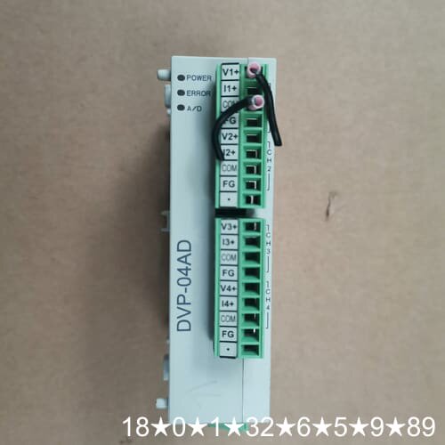 PLC模块DVP04AD-S ，