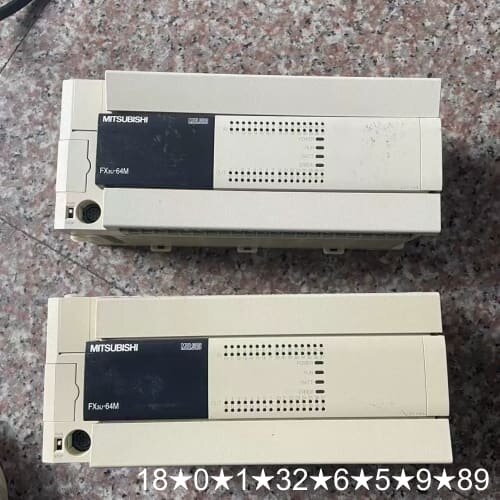 PLC-FX3U-64MR/ES-A 2台 成色如图