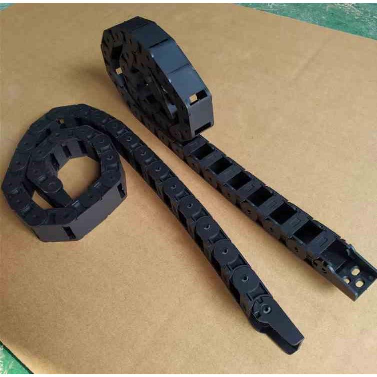 轻型尼龙塑料拖链坦克链半封闭桥式数控机床智能装备保护电缆线槽