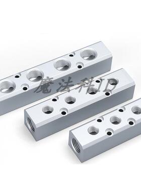 工业方形歧管块 液压/气压用/横向孔/纵向通孔BMSN/BMIAN
