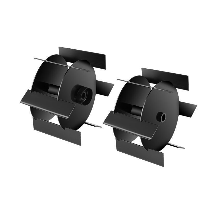 微耕机开沟机旋耕机割草机配件刀头刀片小型松土机翻土机除草轮