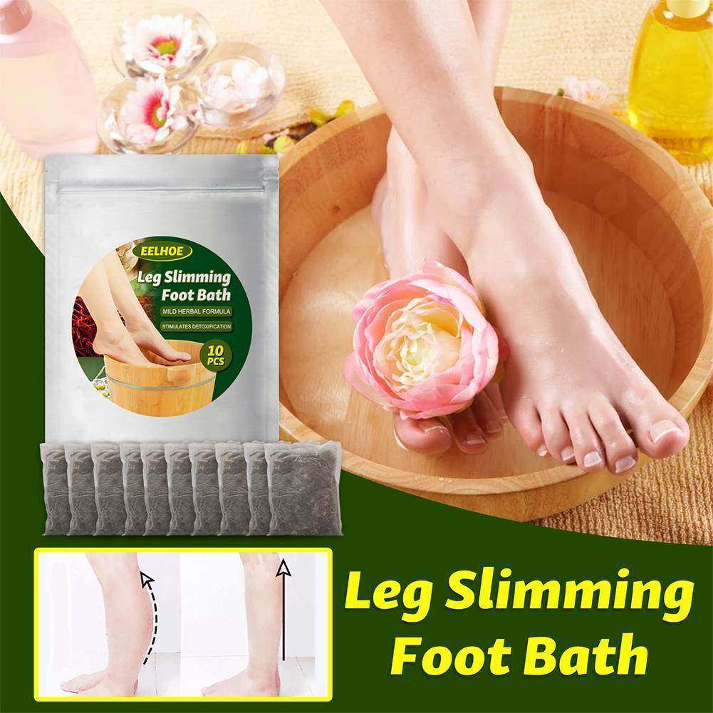 10Pcs/Bag Foot Bath Bag Foot Bath Leg Slimming Powder Foot
