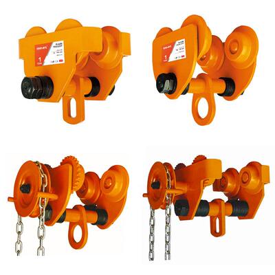 TOYO-INTL工字钢行走手拉手推行车 GCT-B电动葫芦起重单轨小车