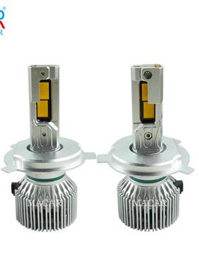 跨境汽车LED大灯20000LM 三铜管汽车前大灯H4 H7 H11 9005/9006