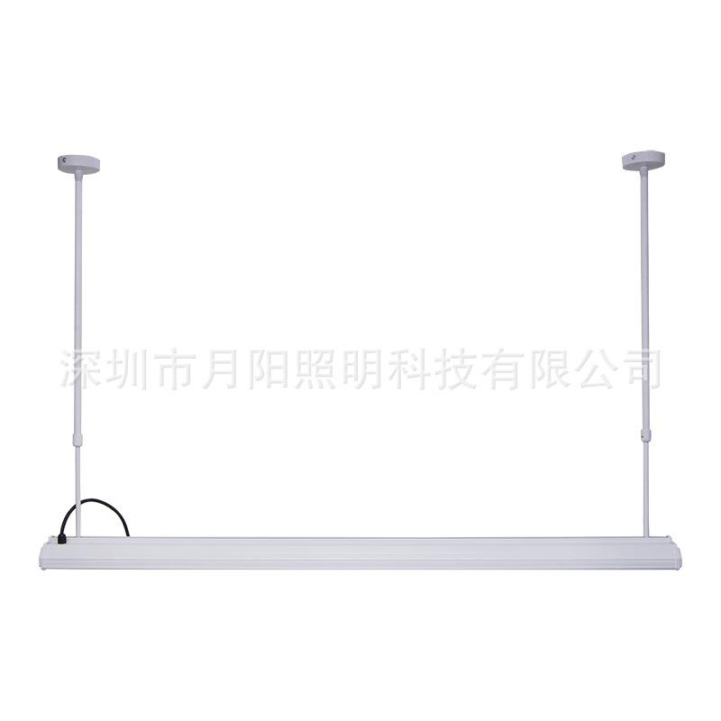黑板灯LED黑板灯套件双排透镜黑板灯支架1.2米LED灯支架厂家