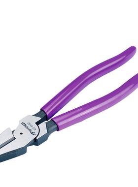 拓伏锐EC-9102偏芯省力钢丝钳老虎钳电工钳子平口钳剪钢丝9