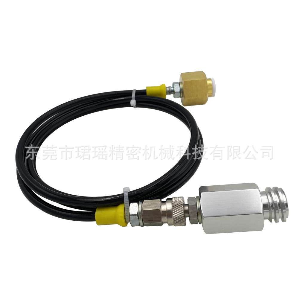 跨境Sodastream Soda Club 苏打气泡水机接大瓶过气管 银色接头