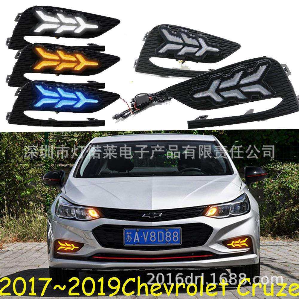 2017~2019款科鲁兹日行灯前照灯LED雾灯cruze daytime light