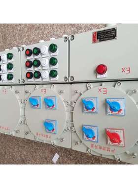 BXK51防爆箱 铝合金防爆按钮控制箱 防爆控制箱 防爆接线箱 浙创