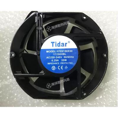 TIDAR 172X150X50 17250HBL AC220V 0.29A 35W 17251散热风扇