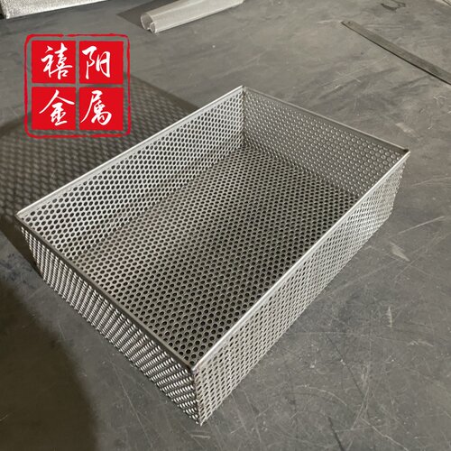禧阳304不锈钢过滤网筐托盘定制