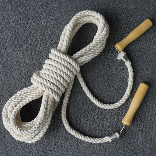 多人跳绳长绳集体大跳绳5/7/10米成人跳神小学生粗跳大绳儿童绳子