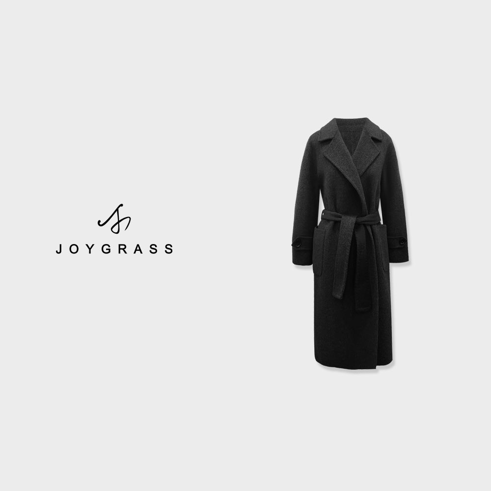 【超能小太阳严选】JOYGRASS【暮色凝华】通勤长款大衣D-05966
