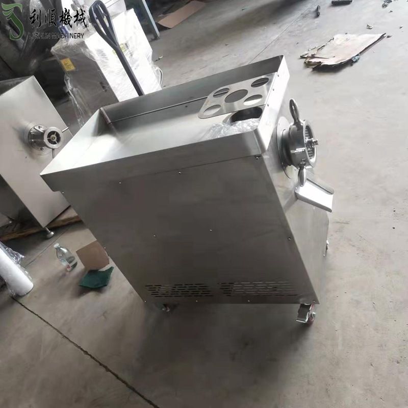 食品厂鲜肉绞碎机 全自动带皮五花肉碎肉绞肉机