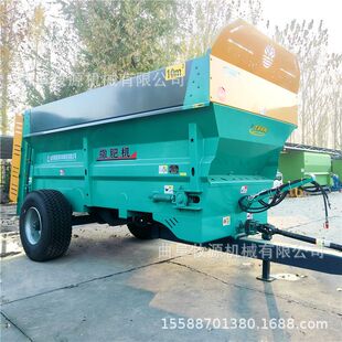 牛羊猪粪农家粪撒粪机 干湿粪肥粪颗粒肥料机 湿粪厩粪车
