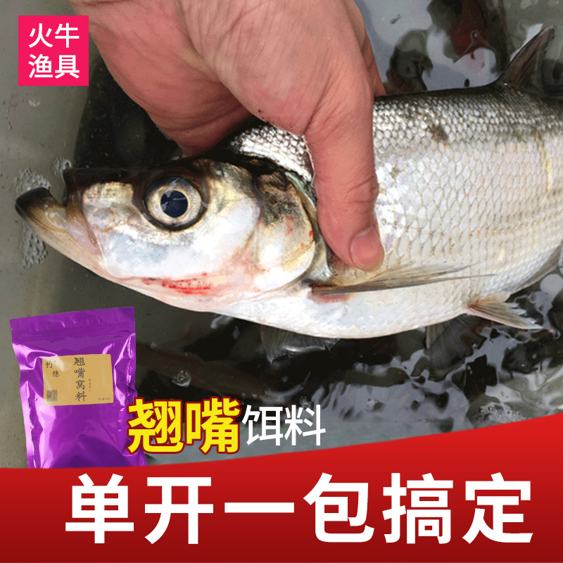 钓翘嘴饵料湖库鱼料单开翘嘴腥香饵料专杀浮钓翘嘴拉饵白条饵料
