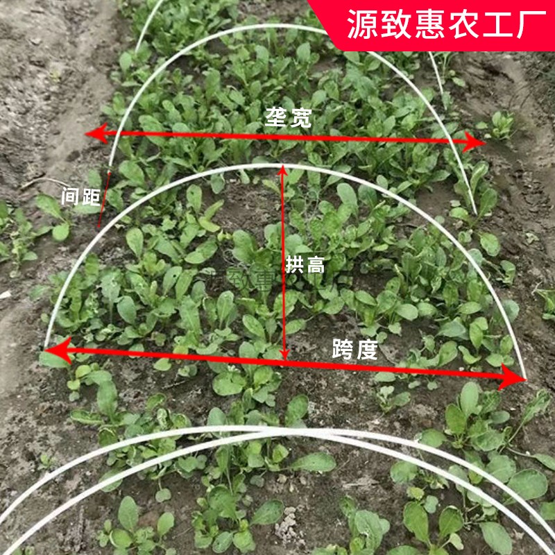 50根菜棚保温棚花棚农用小拱棚支架拱竿骨架玻璃钢纤维杆弹力棒