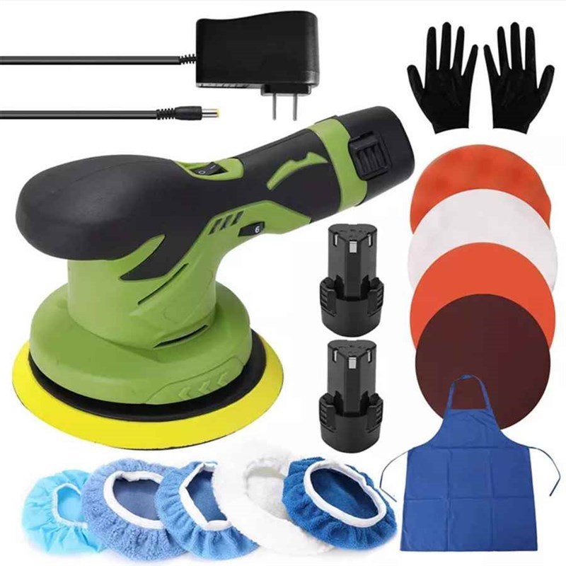 手持式12V迷你锂电小角磨机砂光I机电动打磨抛光汽车打蜡机
