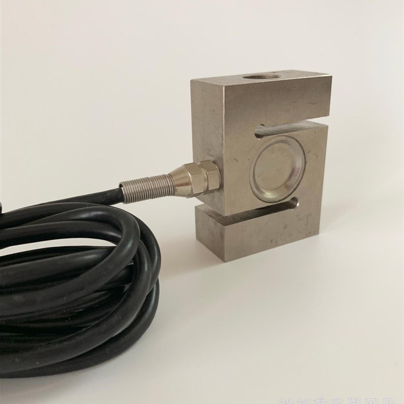 YZC-528 528C水泥外胶挤称重传感器M16孔眼S型拉压力1 1.5 2t 3t