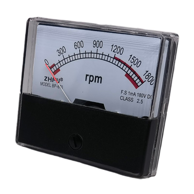 1800RPM指针变频器直流转速表DH/CZ/JY/BP-670调速器转分表DC180V