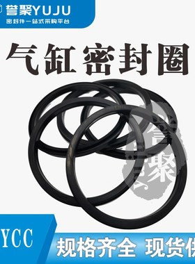 气缸Y-QGP/PGY活塞孔用密封圈YCC/GP125*110/140*125/160*145*9.5