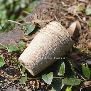 纸浆育苗盆育种花盆营养盆培养盆营养钵定植盆一次性营养杯育苗杯