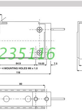 Tedea-Huntleigh1010/1015铝合金单点式称重传感器