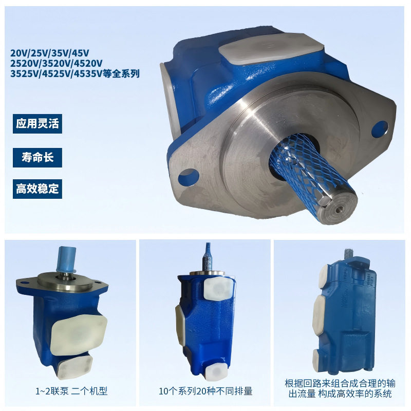 适用于油泵威格士叶片泵25v-21A-1c-22R泵芯维修