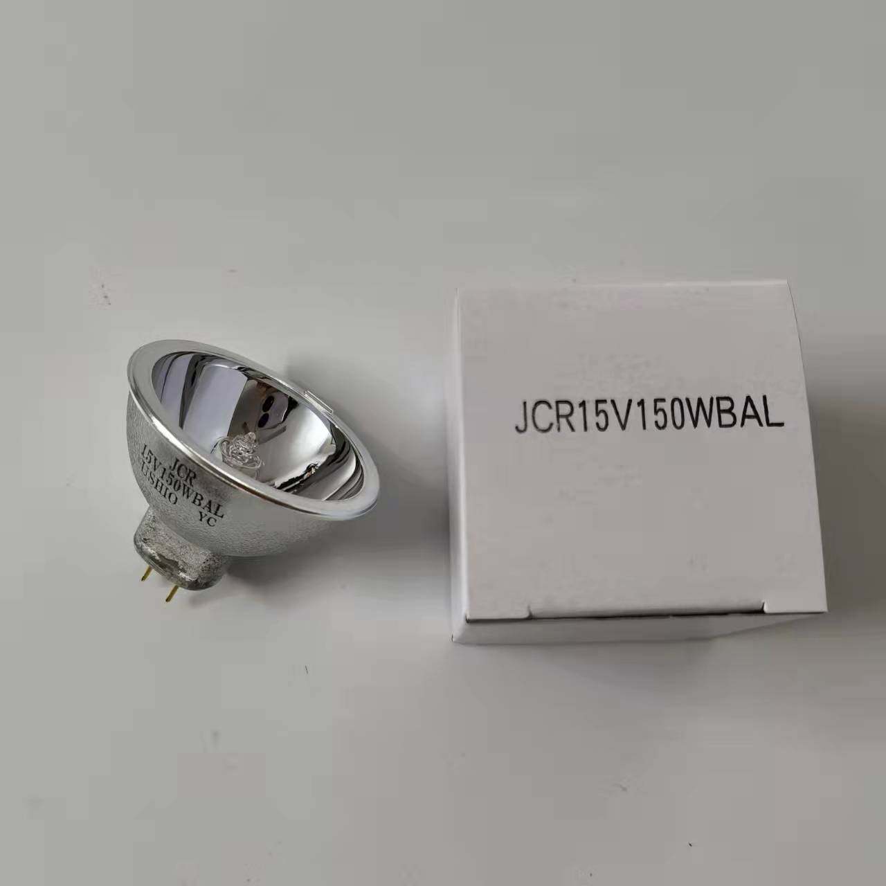USHIO卤素灯泡光驰灯泡JCR 15V150WBAL 镀膜机显微镜光学仪器银杯