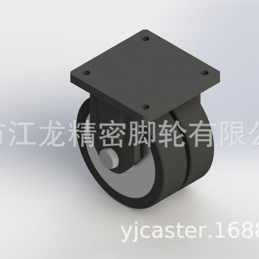 6寸超重型聚氨酯脚轮江龙脚轮精密脚轮工具脚轮集装箱脚轮直销